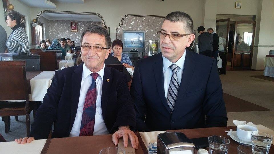 Kamil Saka, gradonačelnik grada Edremit i Nihad Omerović, načelnik općine Srebrenik 