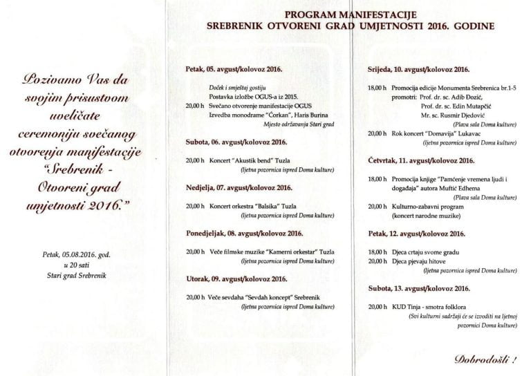 Program OGUS 2016