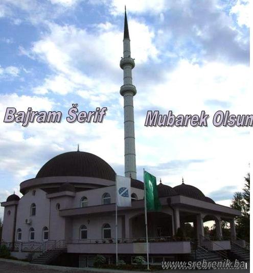 Bajram serif mubarek olsun