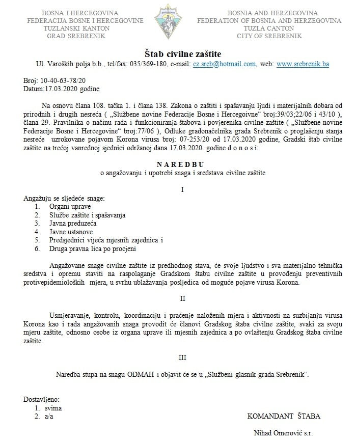 Naredba