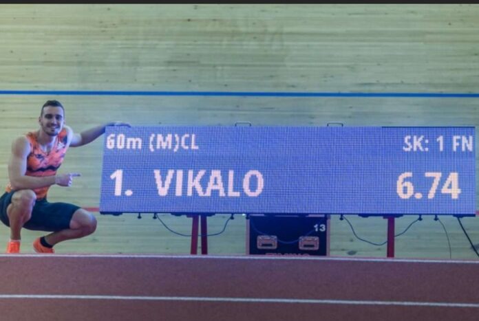 vikalo prvak na 60m