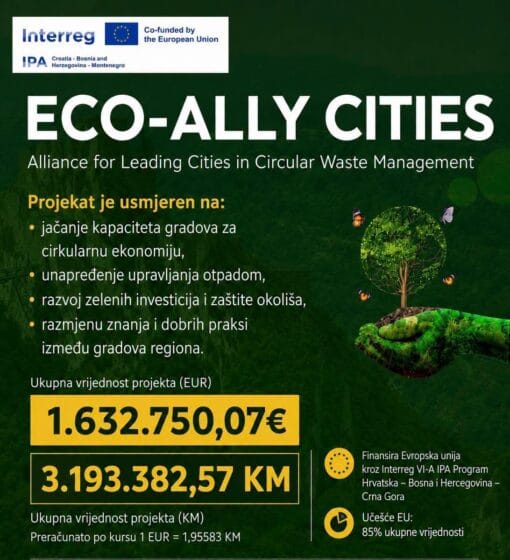 Evropski uspjeh Srebrenika: Grad postaje lider međunarodnog projekta o zelenim investicijama